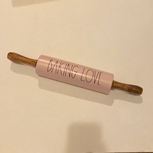 NWT Rae Dunn Baking Love Rolling Pin